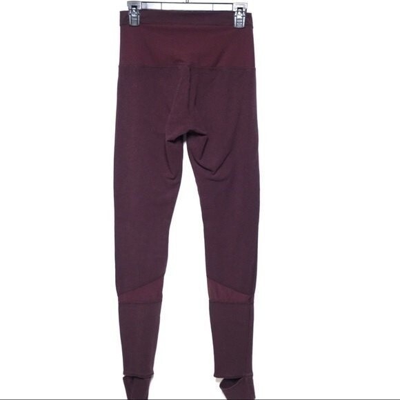 Lululemon Devi Yoga Pant Heathered Bordeaux Drama / Black Cherry 6 - Picture 3 of 8
